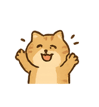 ぽちゃトラねこ感情パレード（個別スタンプ：2）