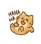 ぽちゃトラねこ感情パレード（個別スタンプ：9）