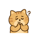 ぽちゃトラねこ感情パレード（個別スタンプ：11）