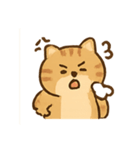 ぽちゃトラねこ感情パレード（個別スタンプ：13）