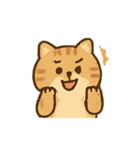 ぽちゃトラねこ感情パレード（個別スタンプ：23）