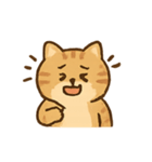 ぽちゃトラねこ感情パレード（個別スタンプ：24）