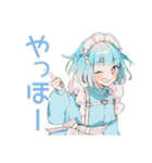 天使ちゃんのお誘い♡日常（個別スタンプ：3）