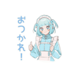 天使ちゃんのお誘い♡日常（個別スタンプ：34）