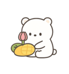 ぎゅっとクマ＊夏：タイ（個別スタンプ：15）