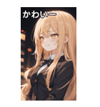 金髪ロングストレートの憂い（個別スタンプ：16）