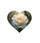 綺麗な薔薇.Beautiful rose.Healing.（個別スタンプ：4）
