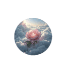 くすんだ美しい薔薇.A dull beautiful rose（個別スタンプ：3）
