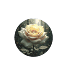 くすんだ美しい薔薇.A dull beautiful rose（個別スタンプ：7）