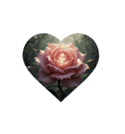くすんだ美しい薔薇.A dull beautiful rose（個別スタンプ：11）