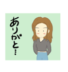 酒好きねぇさんの気持ち（個別スタンプ：8）