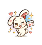 デレうさぎモカの気まぐれスタンプ2（個別スタンプ：20）