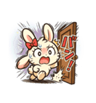 デレうさぎモカの気まぐれスタンプ3遅刻編（個別スタンプ：3）