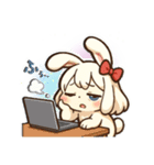 デレうさぎモカの気まぐれスタンプ3遅刻編（個別スタンプ：36）