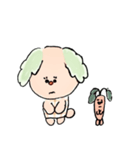 「きゃろっとらびっと」①喜怒哀楽（個別スタンプ：4）