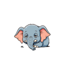 【表情豊かな動物達】（個別スタンプ：5）