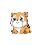 【表情豊かな動物達】（個別スタンプ：10）