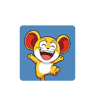 【表情豊かな動物達】（個別スタンプ：16）