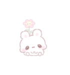 動くふわもちうさちゃん（個別スタンプ：6）