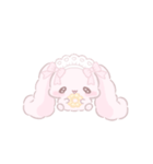 動くふわもちうさちゃん（個別スタンプ：11）