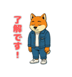 柴犬の喜怒哀楽スタンプ1（個別スタンプ：15）