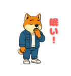 柴犬の喜怒哀楽スタンプ1（個別スタンプ：16）