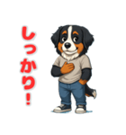バーニーズの喜怒哀楽スタンプ1（個別スタンプ：10）