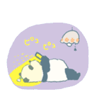リンハイはパンダのぬいぐるみ（個別スタンプ：6）