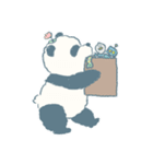 リンハイはパンダのぬいぐるみ（個別スタンプ：12）
