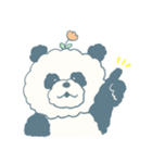 リンハイはパンダのぬいぐるみ（個別スタンプ：26）