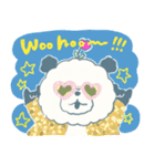 リンハイはパンダのぬいぐるみ（個別スタンプ：29）