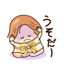 ☆元気でゆるーい☆毎日つかえるスタンプ（個別スタンプ：3）