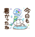 素敵シニア猛暑を乗り切る【文字大きめ】9（個別スタンプ：6）