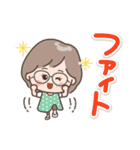 素敵シニア猛暑を乗り切る【文字大きめ】9（個別スタンプ：14）