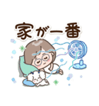 素敵シニア猛暑を乗り切る【文字大きめ】9（個別スタンプ：25）