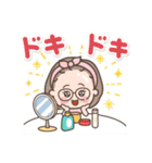 素敵シニア猛暑を乗り切る【文字大きめ】9（個別スタンプ：38）