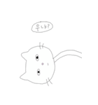 ひょっこり首長にゃんこ（個別スタンプ：26）