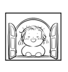 吹き出しで表現しようセット(JPN-KOR)（個別スタンプ：34）