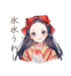 大正女学生の避暑地日記（個別スタンプ：5）