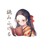 大正女学生の避暑地日記（個別スタンプ：29）