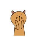 [アレンジ用]ユルい猫4（個別スタンプ：1）