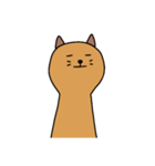 [アレンジ用]ユルい猫4（個別スタンプ：5）