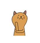 [アレンジ用]ユルい猫4（個別スタンプ：7）
