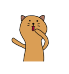 [アレンジ用]ユルい猫4（個別スタンプ：8）