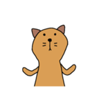 [アレンジ用]ユルい猫4（個別スタンプ：9）