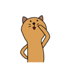 [アレンジ用]ユルい猫4（個別スタンプ：10）