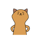 [アレンジ用]ユルい猫4（個別スタンプ：11）