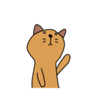 [アレンジ用]ユルい猫4（個別スタンプ：14）