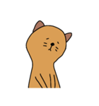 [アレンジ用]ユルい猫4（個別スタンプ：16）