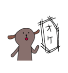 ユルいぬ3（個別スタンプ：3）